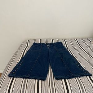 Pilcro & The Letterpress High Rise Wide Leg Jeans